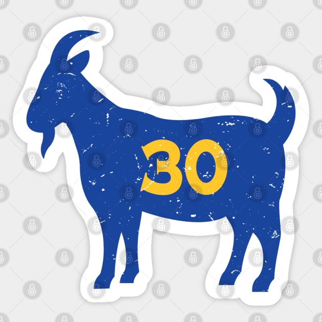 GOAT 30 Curry Sticker by Julegend